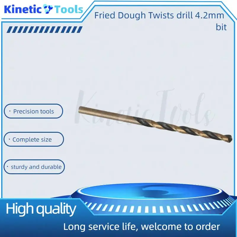 

1 шт., 4,2 мм, профессиональное спиральное сверло из быстрорежущей стали — идеально подходит для сверления закаленной стали, чугуна и нержавеющей стали, разных размеров