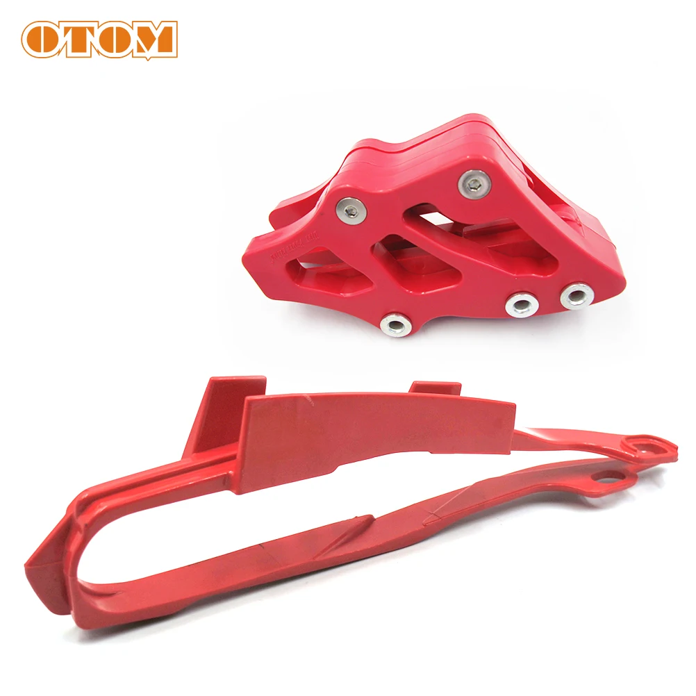 OTOM Motorcycle Chain Guide Chain Slider Plastic Guard Sprocket Protector For CR125R CRF250R CRF450R CRF450RX Pit Dirt Bike Part