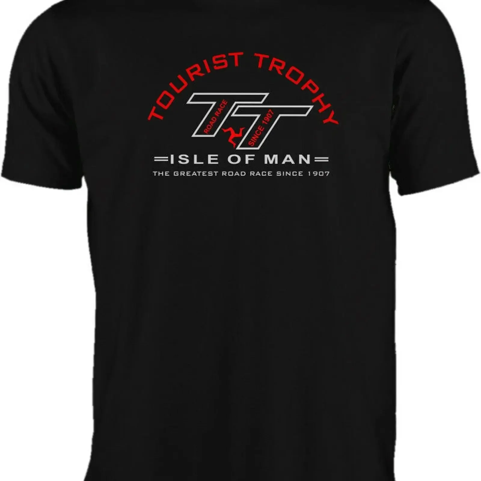 Isle of Man TT Tourist Trophy T Shirt Motorcycle Racing Motiv 2 vintage Washed Versatile fashion Breathable Soft Unisex