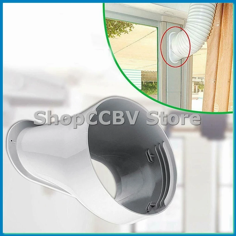 

Портативный кондиционер 15 см, оконный выхлопной канал, соединитель для шланга (плоская насадка)-A50M