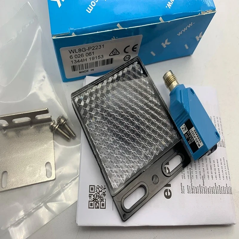 WL8G-N1131 WL8G-P1131 WL8G-P2231S01 WL8G-N2131 WL8G-N2231 WL8G-P2231 Photoelectric Switch Sensor, Ready Stock, Fast Shipping