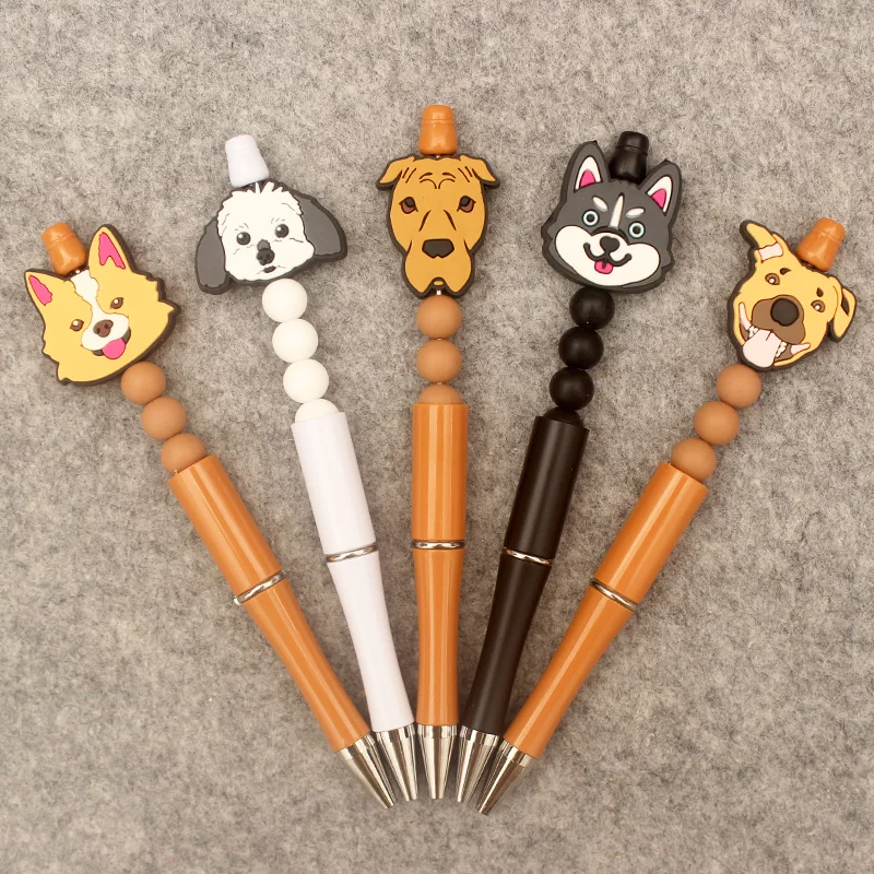 

Шариковая ручка для мальчиков и девочек, креативная забавная шариковая ручка «сделай сам» в стиле счастливой собаки, для студентов, школьников, больниц, мужчин, женщин, медсестер