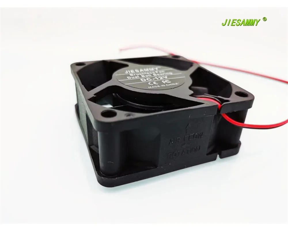 

Завод 6025 двойной шарикоподшипник 6 см 24 В 12 В 5 В вентилятор охлаждения корпуса с переменной частотой 60*60*25 мм