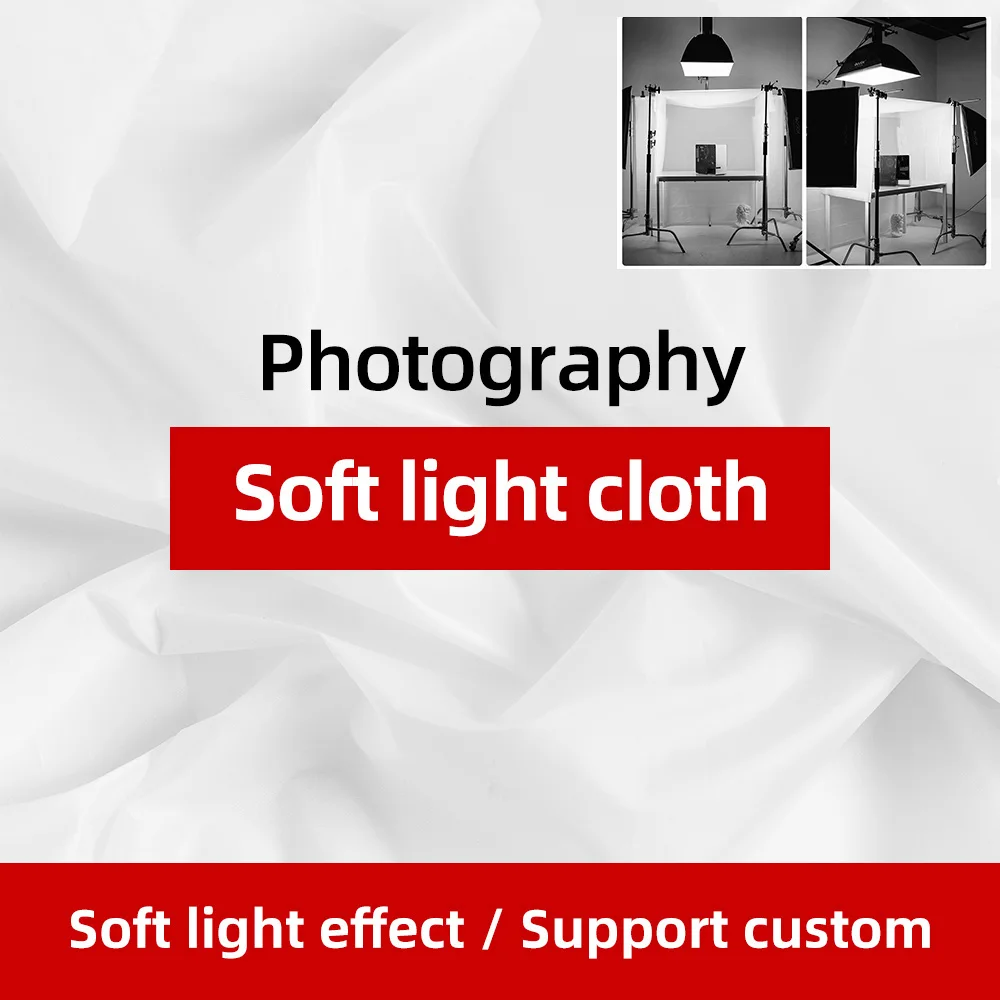 

Photography Soft Cloth Transparent White Background Cloth Butterfly Cloth Shooting Photo Suitable for Flash Live Fill Light