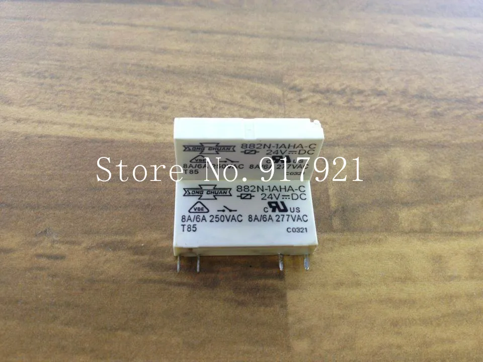 [ZOB] Original authentic Songchuan 882N-1AHA-C relay 6A250VAC four DC24V sideway relay  --30pcs/lot