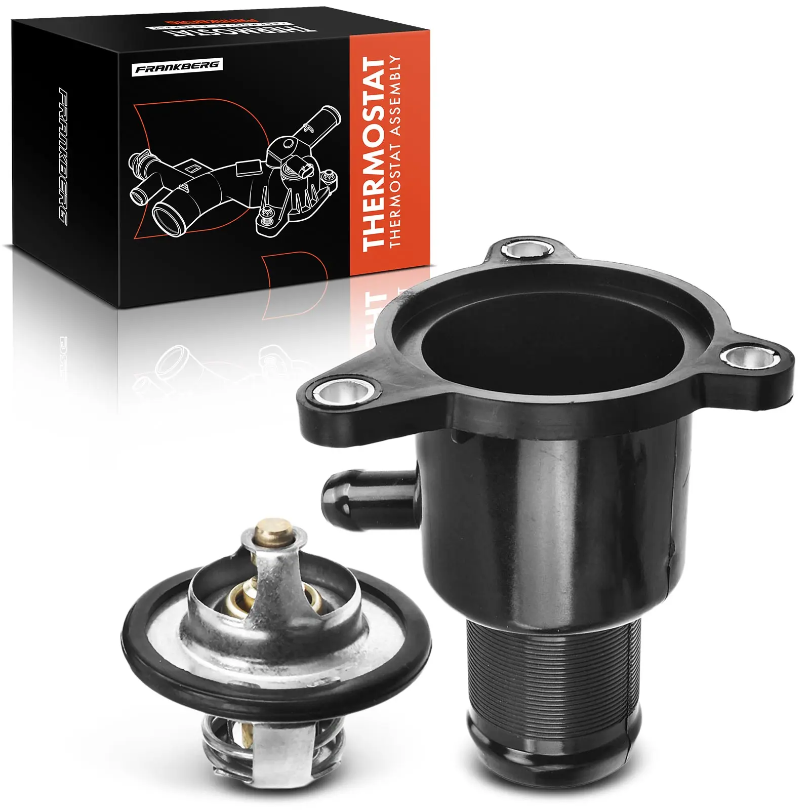 Frankberg 1x Thermostat Kühlmittel für Dacia Duster HS Renault Clio Opel Vivaro Nissan 8200155515