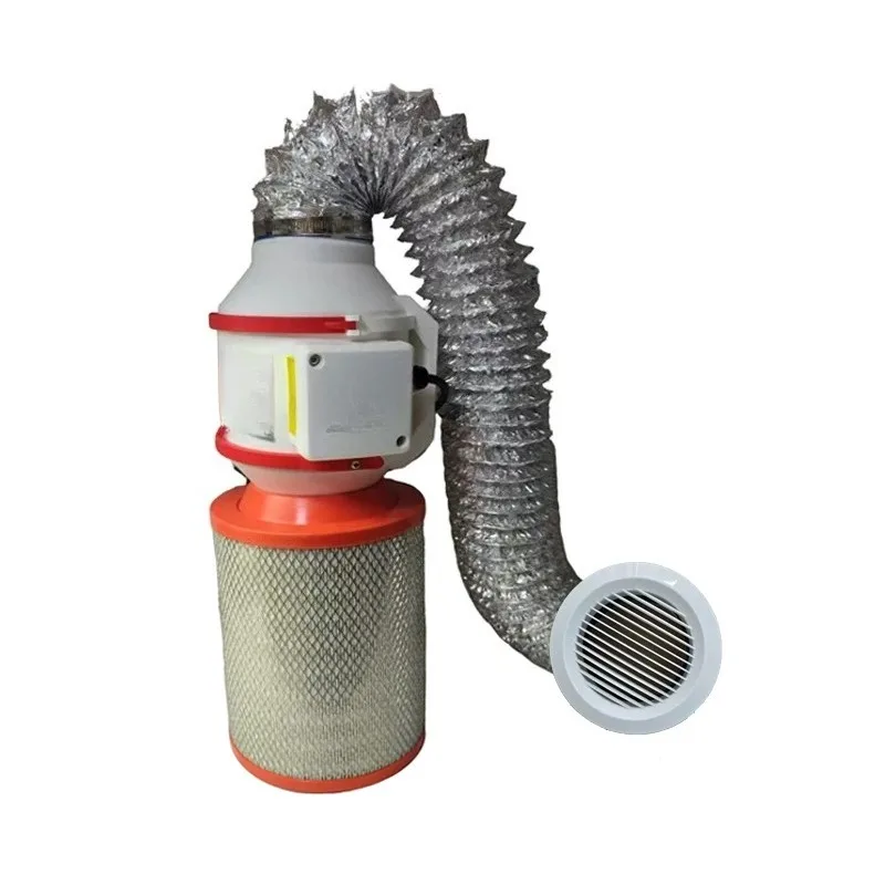 for 80W Desktop Dust Collector Vacuum Cleaner for Nail Art Wood Carving Strong Filter Tool