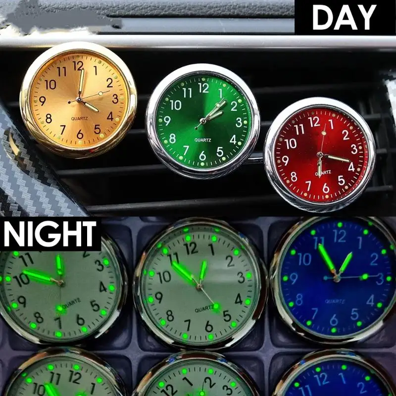 Motorcycle Electronic Clock Heavy-duty Metal Design Clear Readout for Motorbikes Bicycles Mountain Road Riding