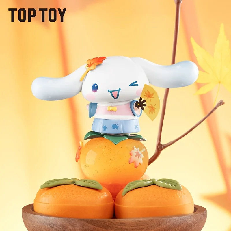 TOPTOY Sanrio cuatro estaciones serie de ropa china figura caja ciega Cool Lomi Hello Kitty adornos de escritorio regalo de cumpleaños lindo T