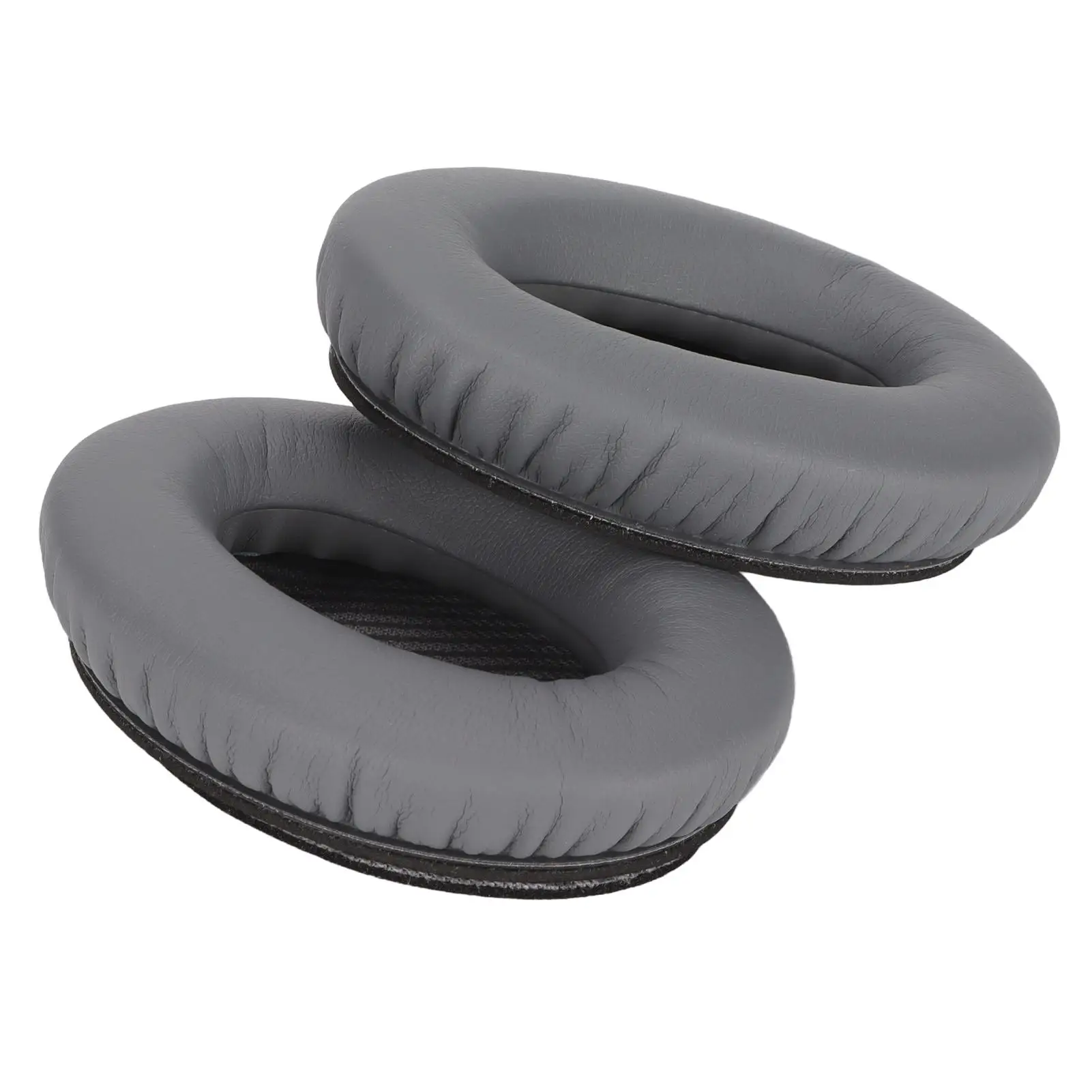 Ear Pads Replacement for QC35 II - Dark Grey, Protein Leather, Noise Isolation