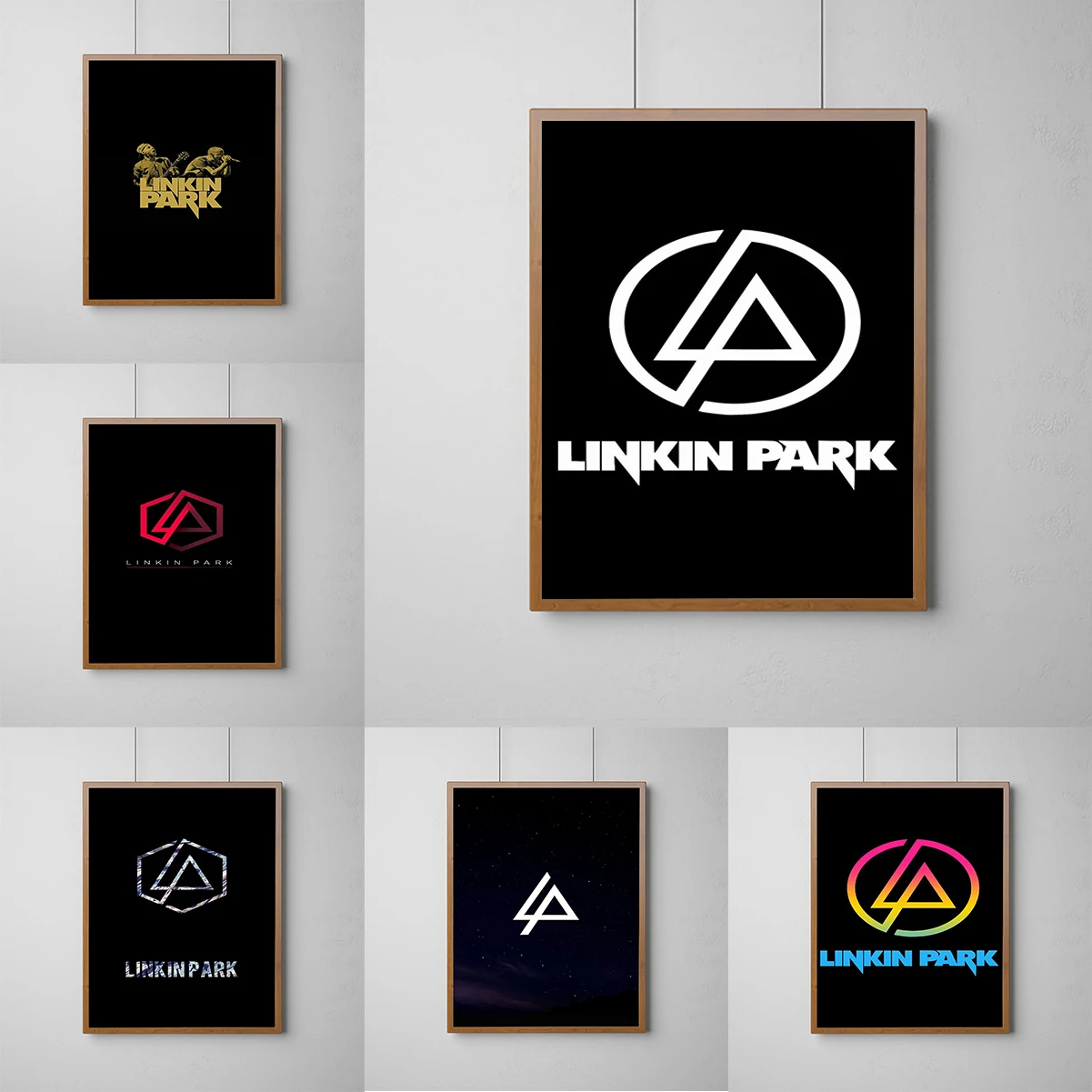 

Band L-Linkin Cool P-Park Poster Room Decoration Accessories for Home Decor Items Posters on the Wall Art Prints Vintage Bedroom