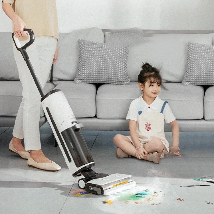 Household Floor Washer Electric Mop Cordless Wet And Dry Upright Handheld Vacuum Cleaner TINECO Steam 2.0 Auto Self-Cleaning