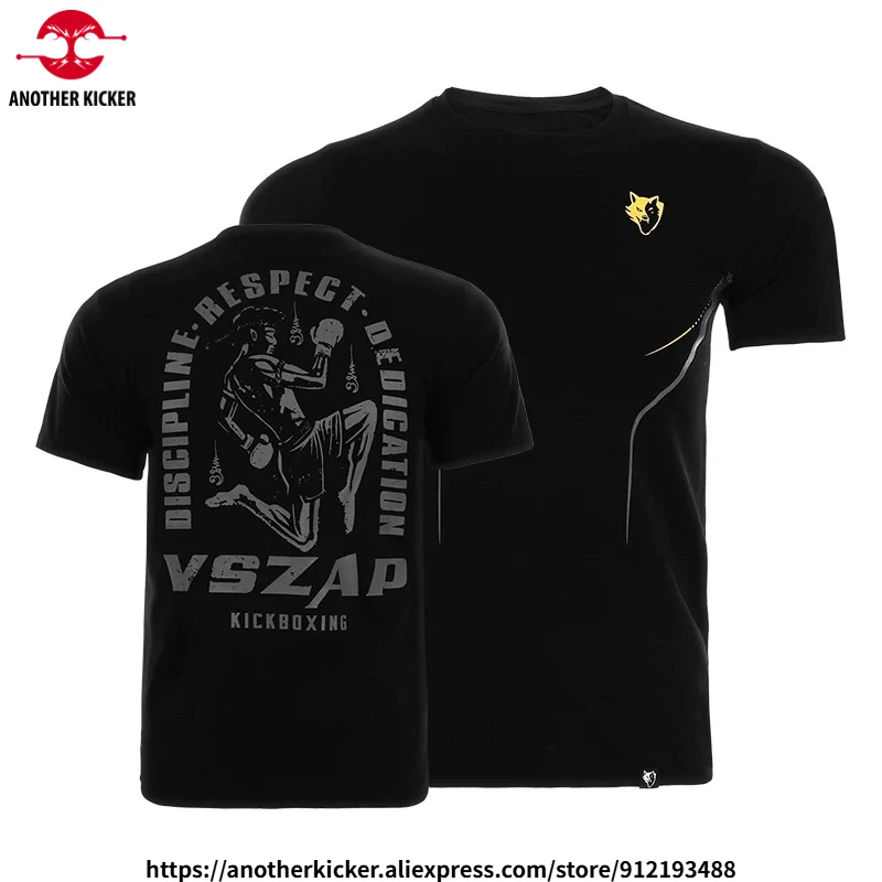 

Футболка для спортзала по тайскому боксу Vszap, бокса, ММА, BJJ, боевые виды спорта, спортивная футболка, истребитель, кикбоксинг, борьба, джиу-джитсу, тренировочные футболки