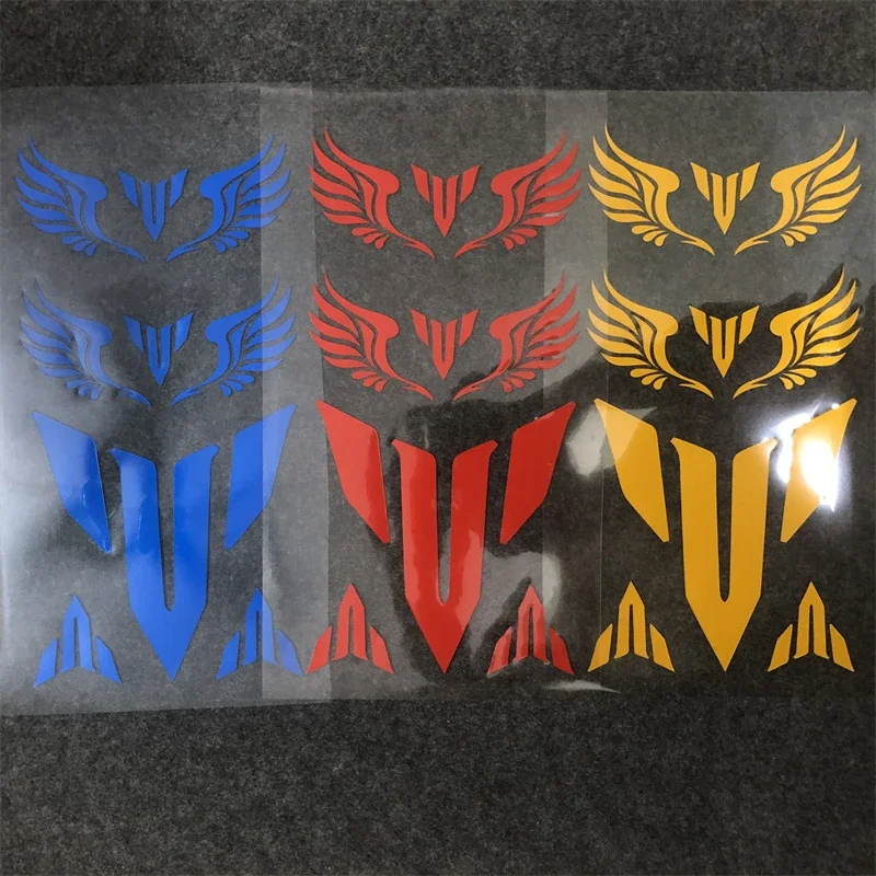 Motorcycle Stickers Wings for Yamaha MT-01 03 07 09 10 Motorcycle Tank Decals Cover Scratches Decoration Motorcycle Accessories