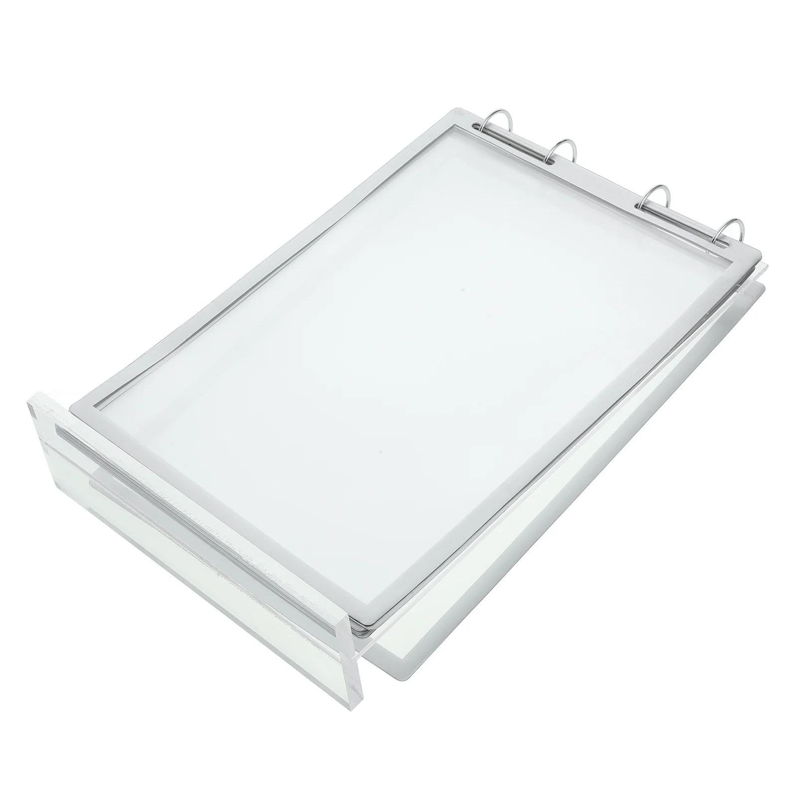 

Acrylic Display Stand Menu Frame Sign Holder Rack Desk Double Sided Desktop Countertop Stands