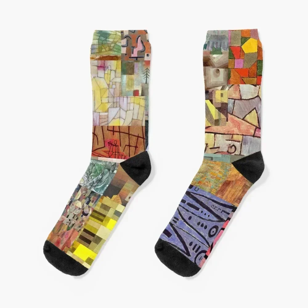 Paul Klee Socks cotton new year shoes Socks Women Men's