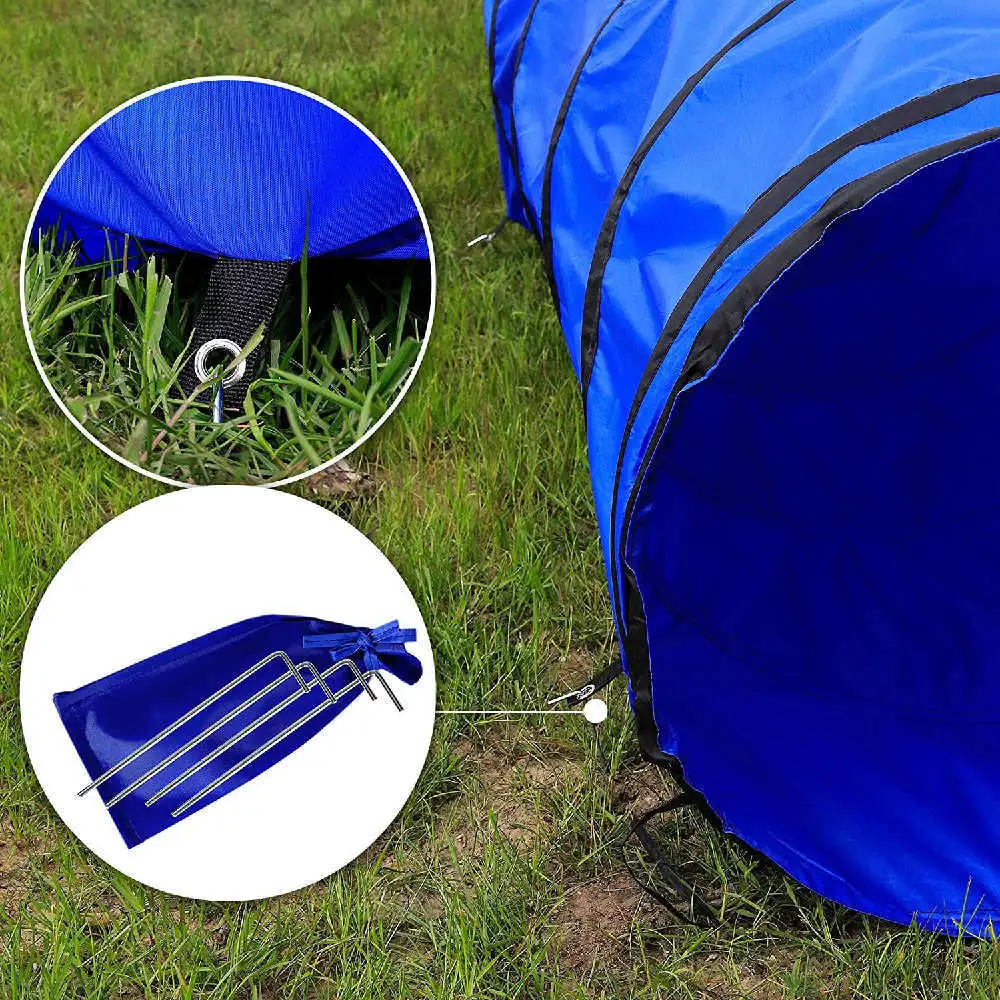 Pet Agility Training Tunnel Folding Crawling Tunnel Cat Dog Channel  Pet Outdoor Sports Training Supplies Pet Toy