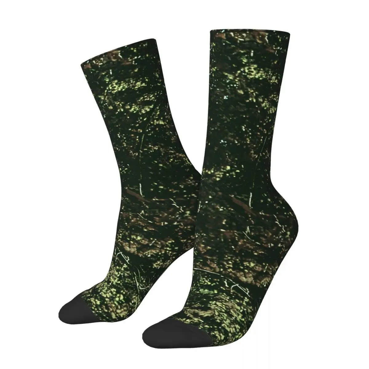 Outdoor Woods Real Tree Camouflage Kawaii Socks Gym Cartoon Pattern Socks