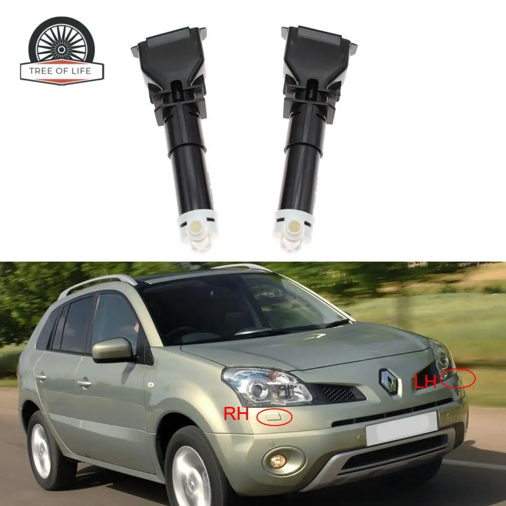 Für renault koleos i 2008-2014 Front stoßstange Scheinwerfer Unter leg scheibe Sprüh düse Jet 2008 jy00a 2021 jy00a jy00a jy00a