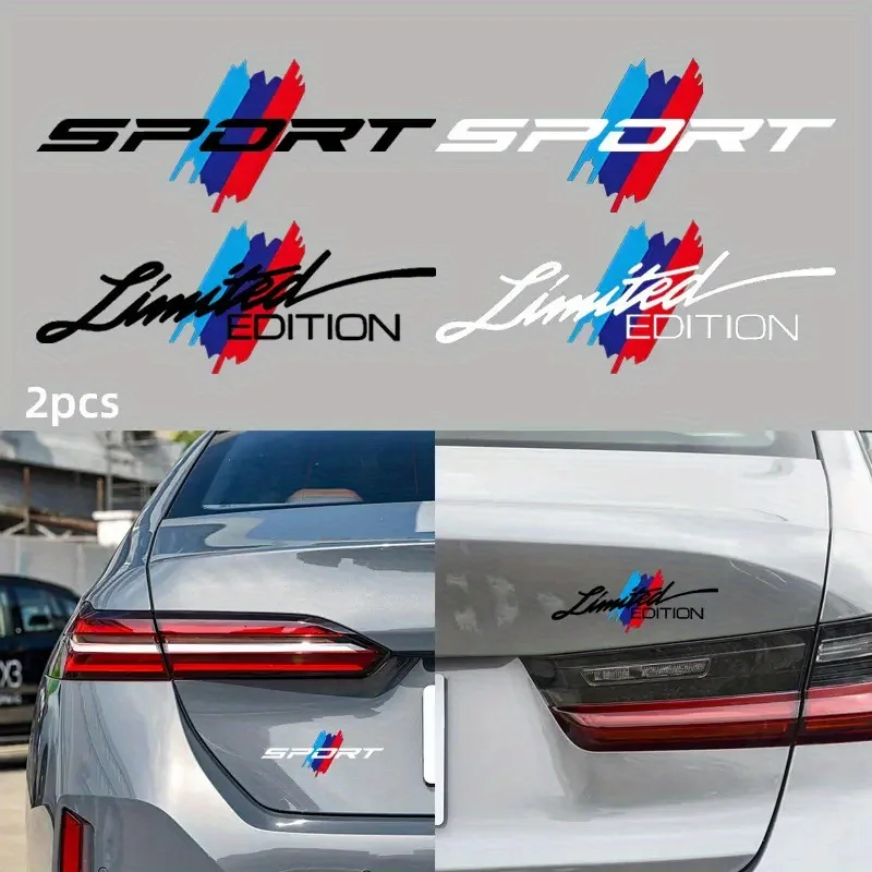 Pegatina con logotipo de edición limitada, calcomanía impermeable para casco de motocicleta y coche, para espejo, puerta, ventana, maletero, decoración del cuerpo