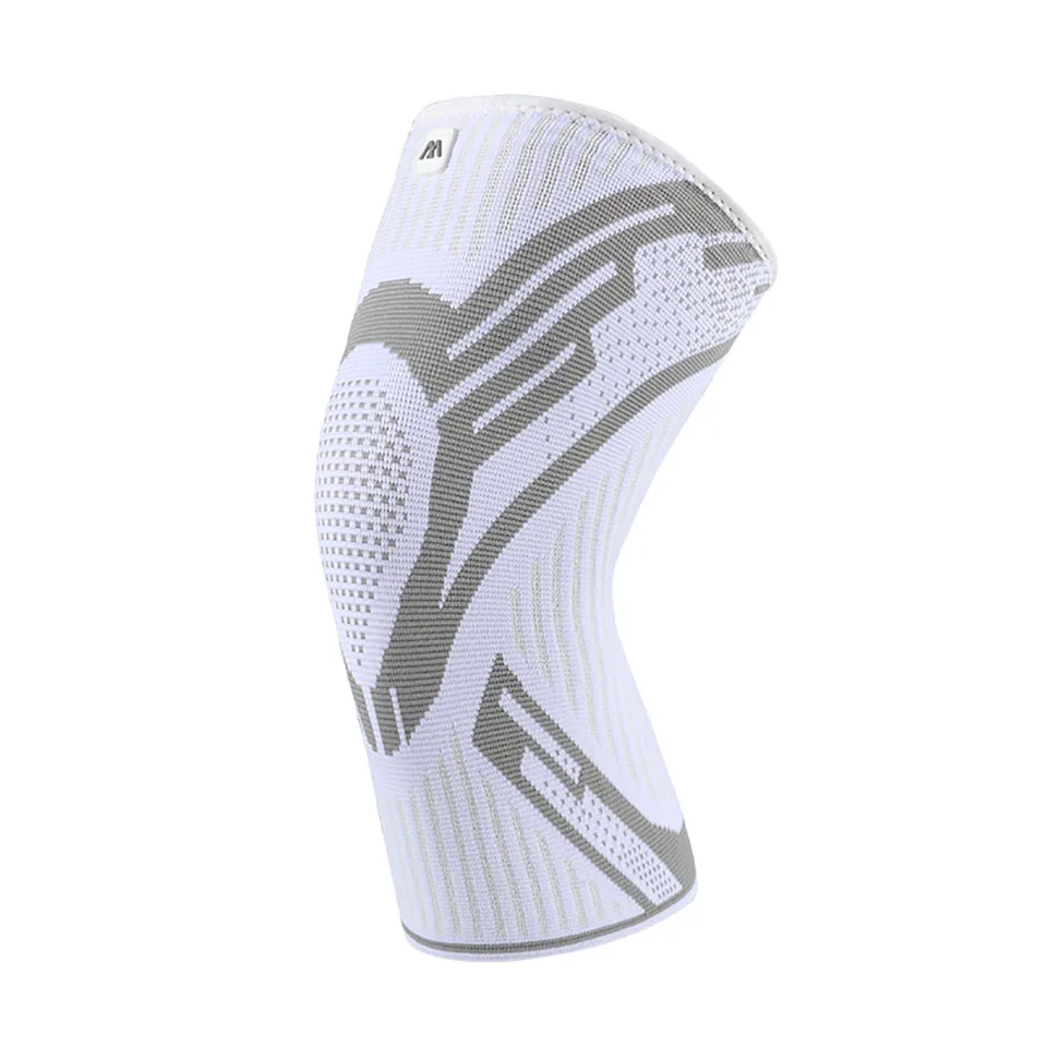 1 Stück Kompressions-Kniebandage, elastische, atmungsaktive Knieschoner mit Federung, für Fitness, Sport, Basketball, Volleyball, Laufen