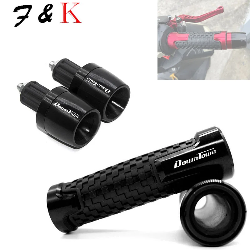 Aluminum motorcycle handle plug Hypermotard For Downtown DT 200i 300i 350i 125 200 250 350 CNC