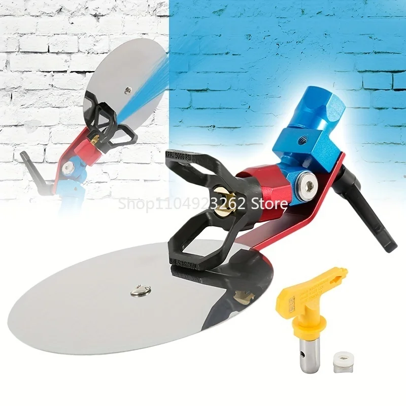 Equipped with A 360 ° Rotating Nozzle Splash Guard Suitable for Professional Spray Painting Guns and Home Decoration Tools