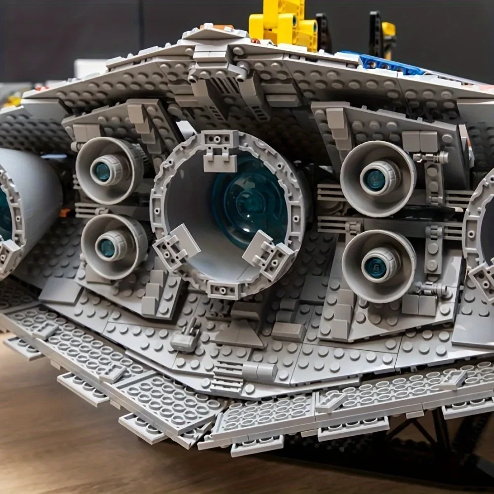 4784Piece Ultimate Starship Building Blocks Realistic Spacecraft Construction Model Gift For Room Decoration Adorable Bedroom
