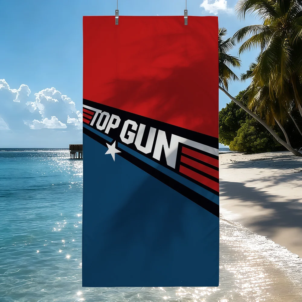 Movie T-Top G-Gun M-Maverick Towel Soft Pool Gift For Travel Gym Shower Camping Quick Dry Sports Beach Towels