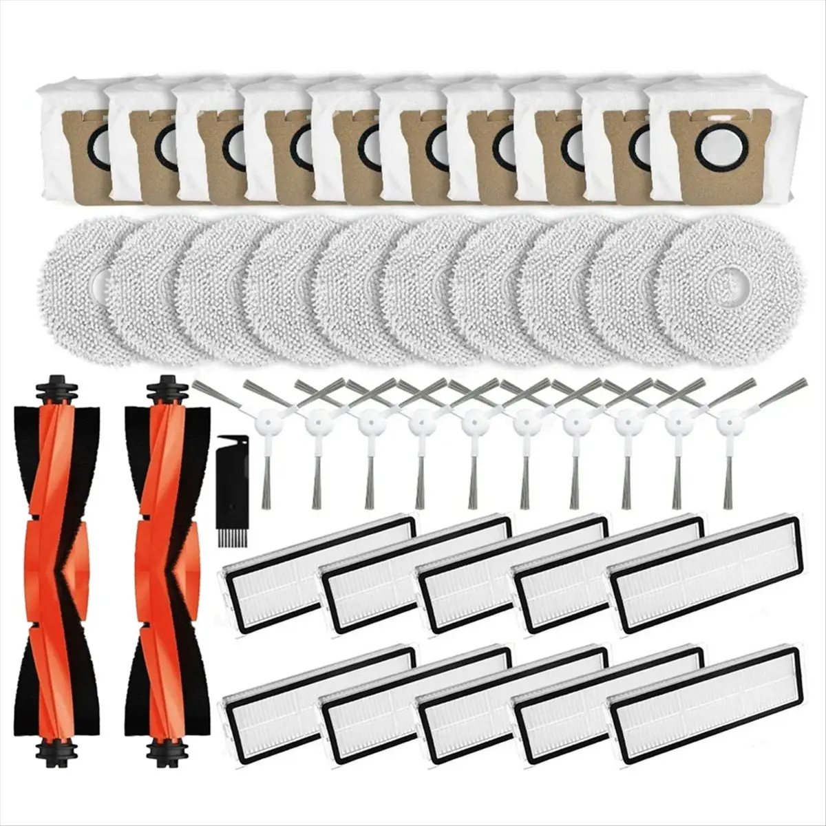 

Для Omni 2 C102CN, B101CN, B116, X10 + запасные части, аксессуары, основная боковая щетка, фильтр, швабра, мешки для пыли