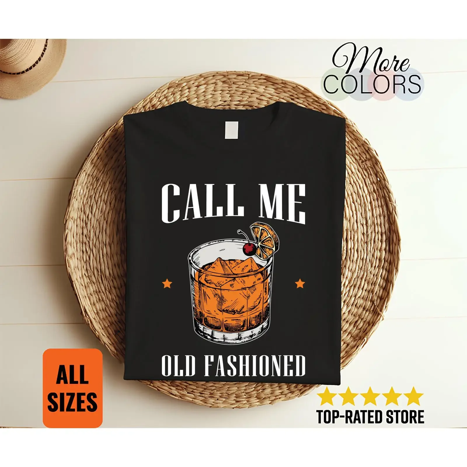 Call Me Old Fashioned Funny Whiskey Cocktail T Shirt Bourbon Drinking Lover Mixology Humor Bar Apparel vintage Washed graphic