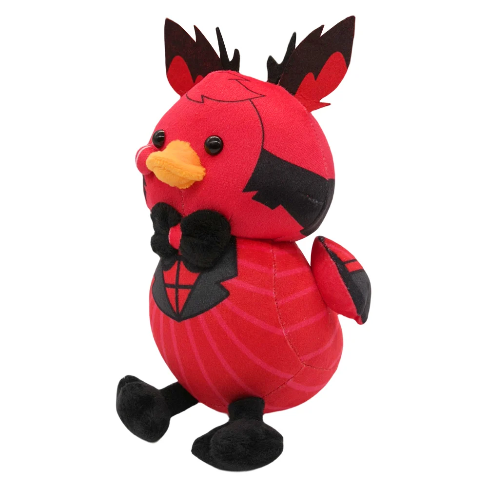 Lucifer Duck Alastor Cosplay Hazzbin Fantasy Hotel Adam Charlie Angel peluche mascotte Costume morbida bambola di pezza regali di Halloween