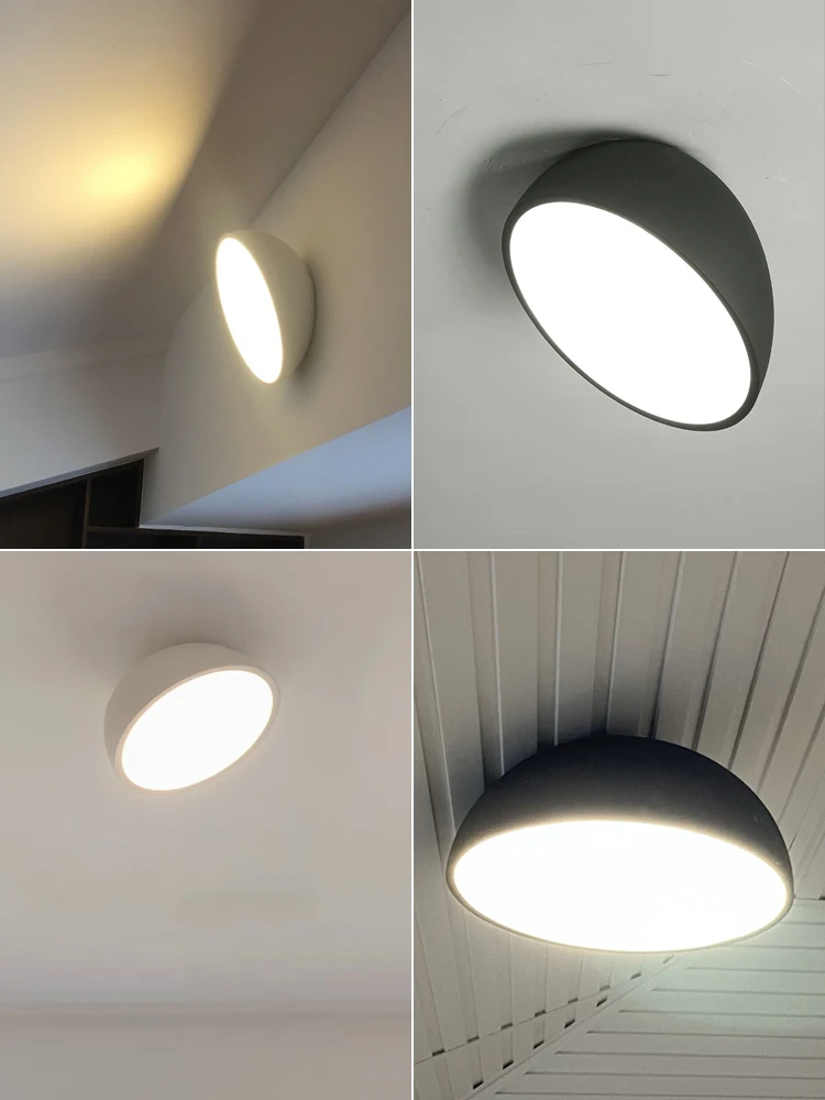 Simple Dimming Round New Modern LED Ceiling Lights Lighting Living Study Room Bedroom Corridor Aisle Flats Stairs Indoor Lamps