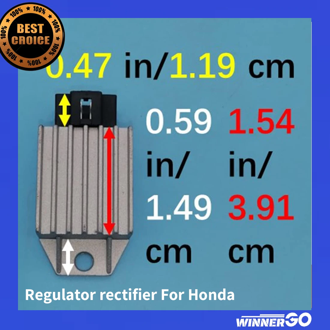 Regulator Rectifier For Honda ZB50 TG50 EZ90 CT70 C90 C50 CRM75R CH80 NH80 NH90 NS50F NB50 NE50 NQ50 NSR50 SA75 SA50 SB SE 50