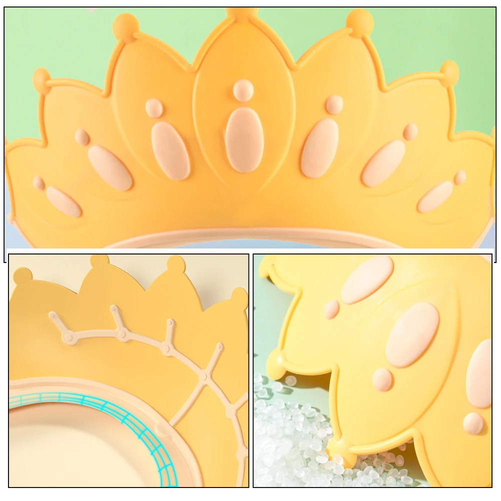 

Shower Cap Waterproof Shampoo Wash Toddler Hair Guard Toddlers Washing Shield Hat