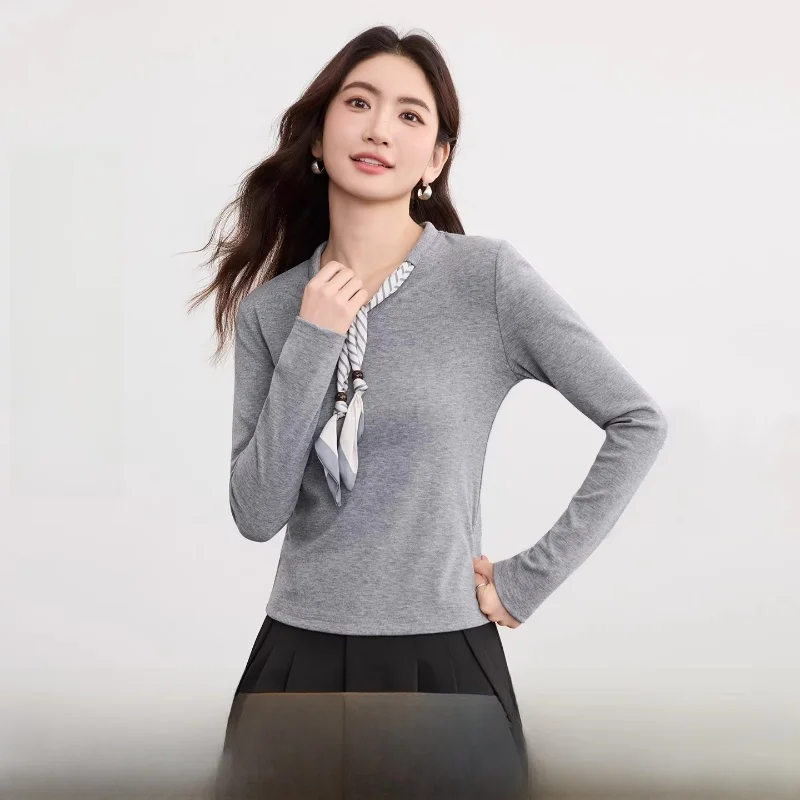 

Commute Set Women's V-neck Knitted Scarf Belted Large Skirt Elegant High-end Feel Two-piece Set Long Sleeve Hooded Fashion