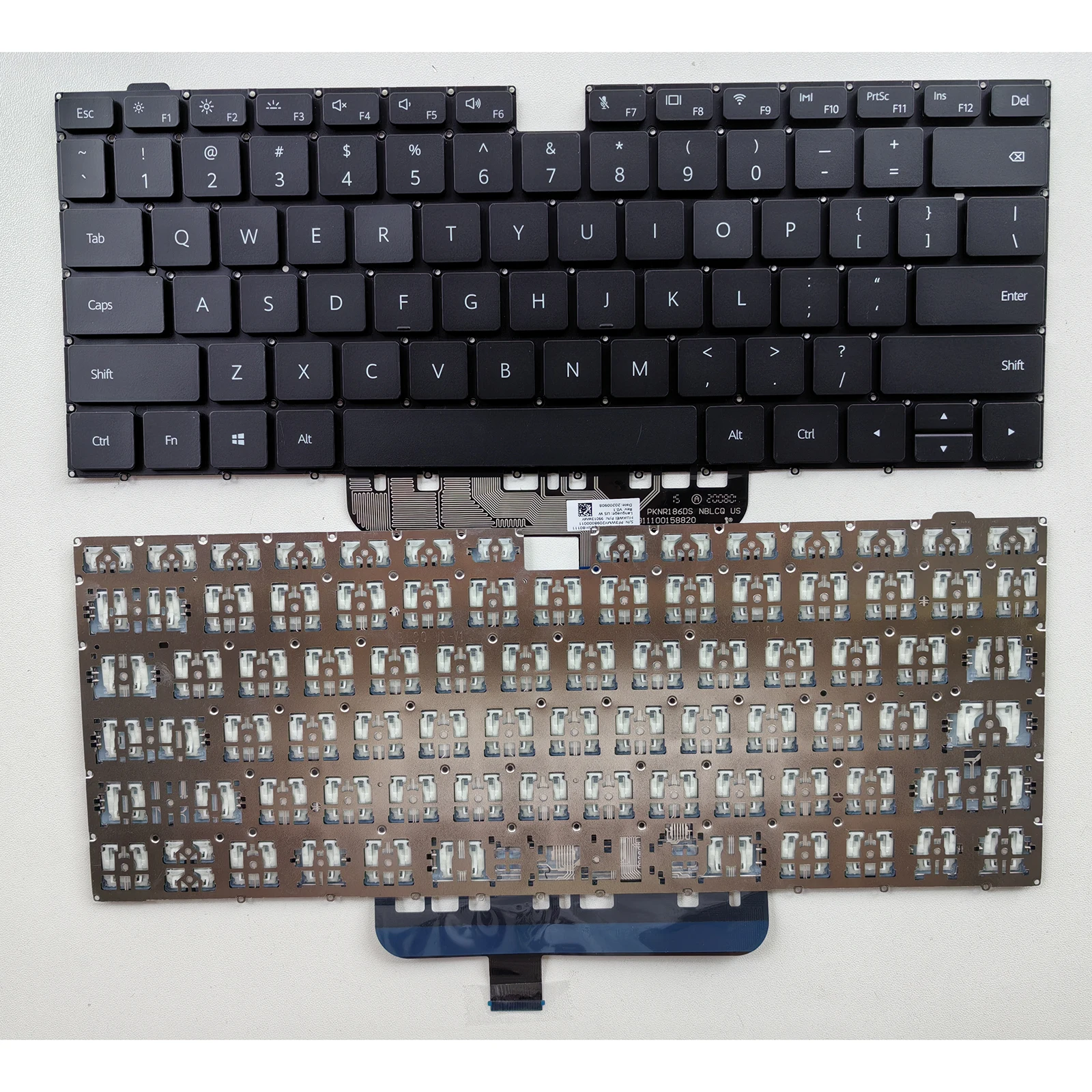 Laptop Keyboard for HUAWEI MateBookD14 NbD-WFH9 WDI9 WDH9 WCX9 WXX9 WDH9B US No Backlit Black