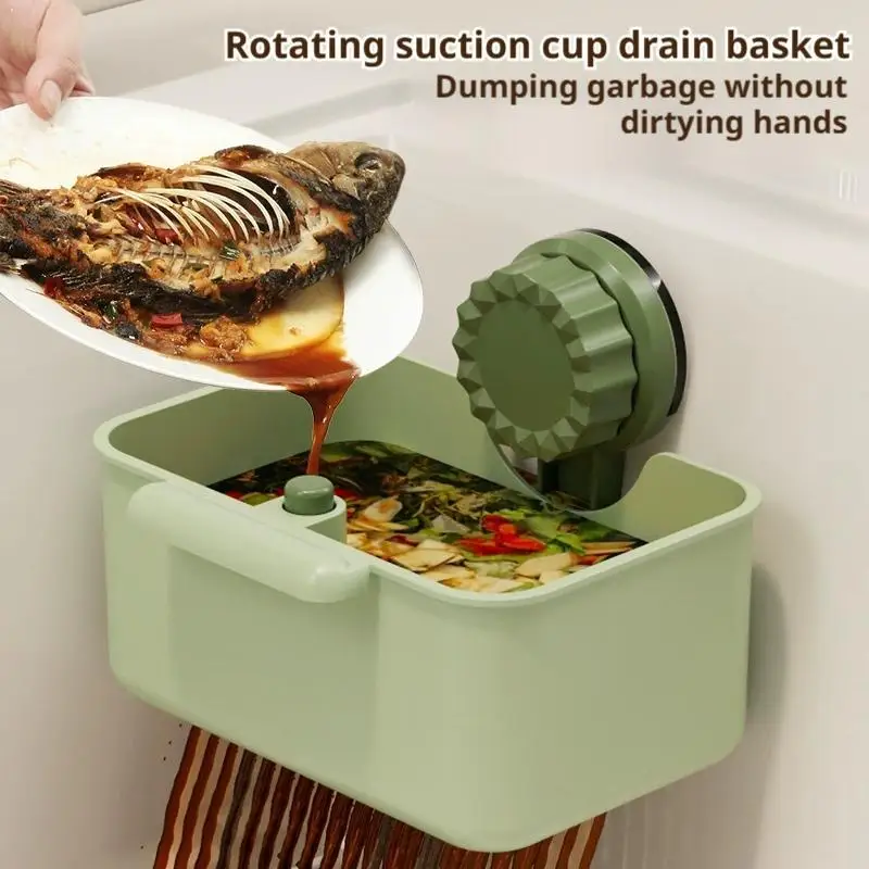 

Kitchen Sink Filter Basket Dry-Wet Separation For Kitchen Food Scraps Tea Residue Filter Basket Drain Storage Rack Kitchen Acces