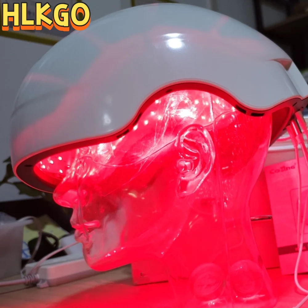 LLLT Hair Regrowth Cap 6750mW, 300 Beam (90+210) Laser Therapy Device, Anti Hair Loss Treatment to Restore Hair Thickness
