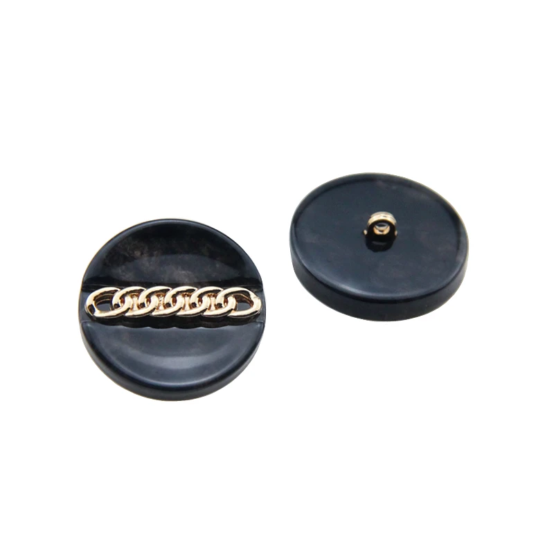 2pcs/pack resin button circular retro style fashion coat suit woolen coat women's top half skirt button accessories
