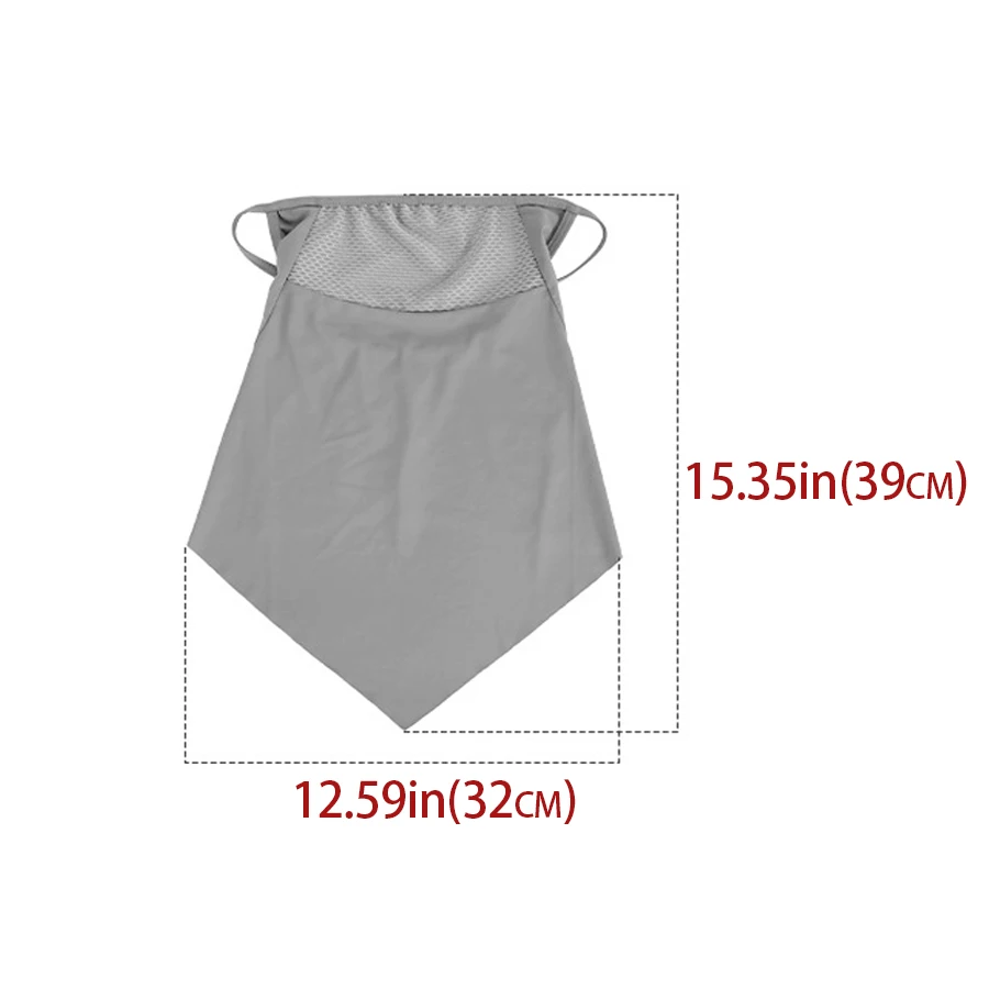 Universeller Sonnenschutz für vier Jahreszeiten, Motorradfahren, warme Outdoor-Maske, Filterabdeckung, atmungsaktives Netz