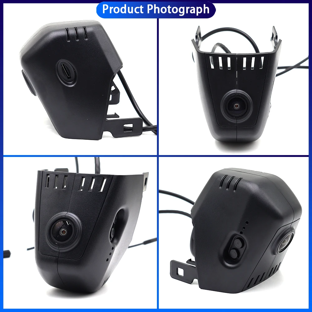 For Rolls Royce Cullinan Phantom 2017 2018 2019 2020 2021 2022 2023 2024 Dash Cam Camera DVR Wifi Plug And Play Video Recorder