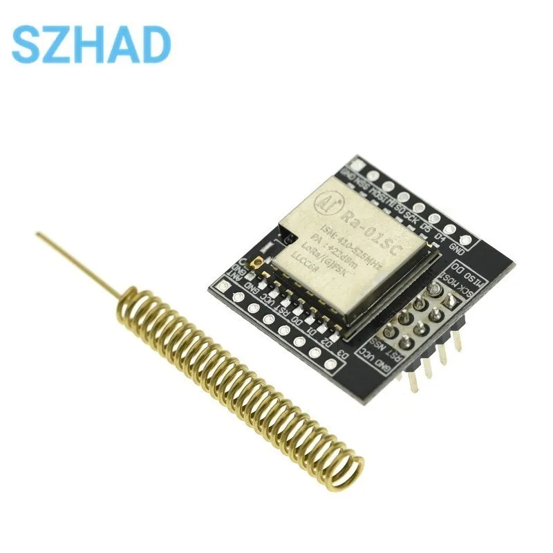 Ra-01 LoRa Wifi Wireless Transmit Module Ra-01SC Ra-01SH Ra-01S Ra-01H Lora Spread Spectrum Module 433MHZ 868MHZ LLCC68 SPI/UART