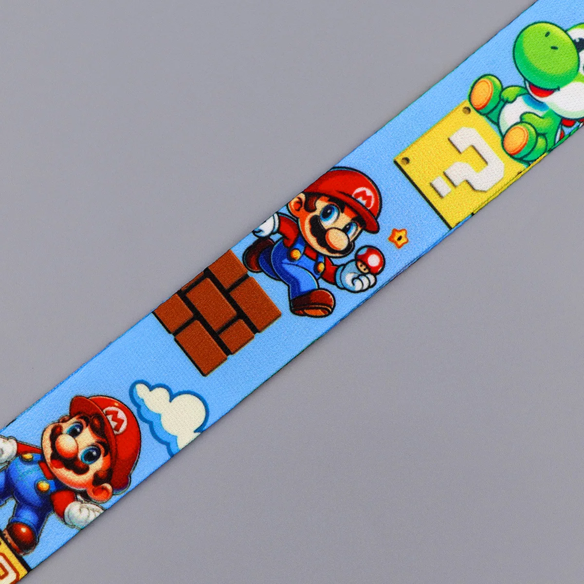 Buntes Schlüsselband mit Videospiel-Motiv und Kartenhalter, Ausweishalter, Umhängeband für Studenten, Arbeit, Büro, Reisezubehör, Geschenke – Detail 5