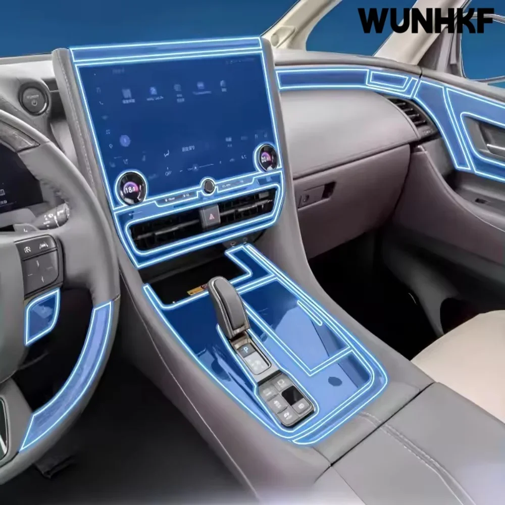 For Lexus UX 24-25 Models Car Dashboard Multimedia GPS Console Navigation Transparent Anti-Scratch Soft Protection Film