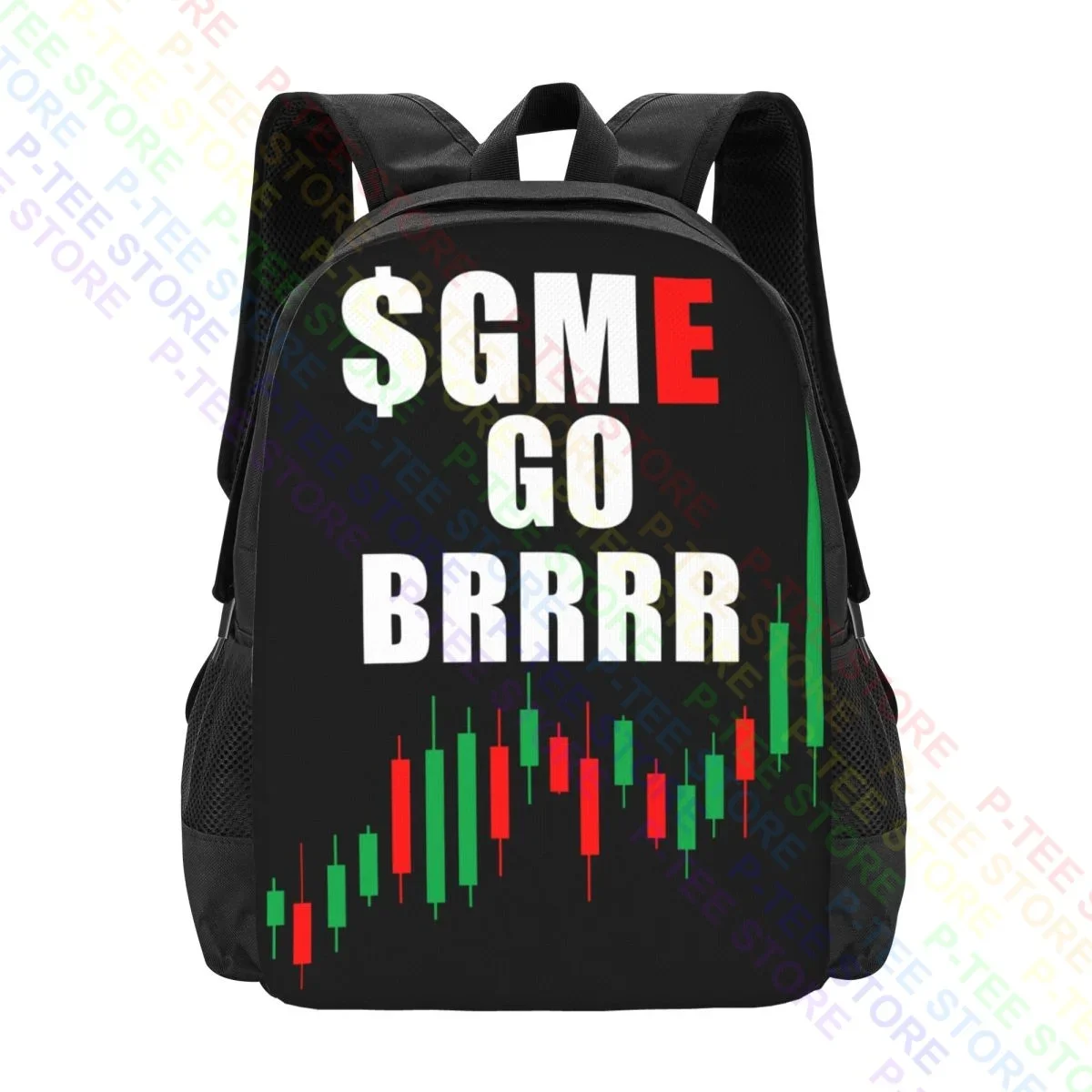 

Wsb Gme Stonks Only Go Up Wallstreetbets Gme Stock Go BrrrrBackpack Large Capacity Creative 3d Printing