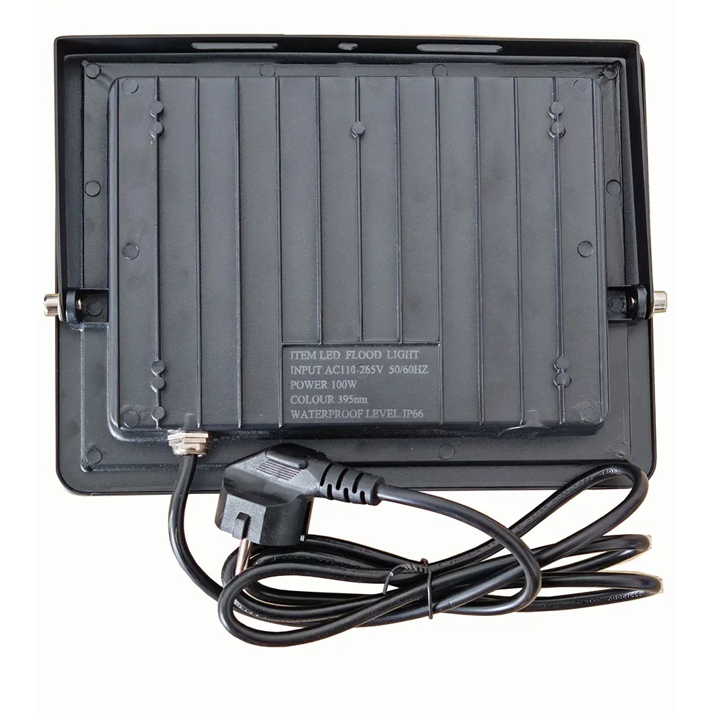 البوب هالوين منزل مسكون 100 واط IP66 مقاوم للماء مصباح الفلورسنت AC110-240V الأرجواني 39nm LED الأشعة فوق البنفسجية علاج مصباح الأشعة فوق البنفسجية Floodli #3