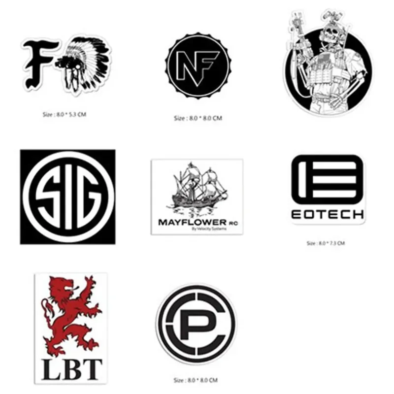 【セール中】ミリタリーアクセサリーステッカー防水ビニールロゴ Pegatinas フォワードアーミーデカール車モーターピッチャー冷蔵庫スケートボード荷物用