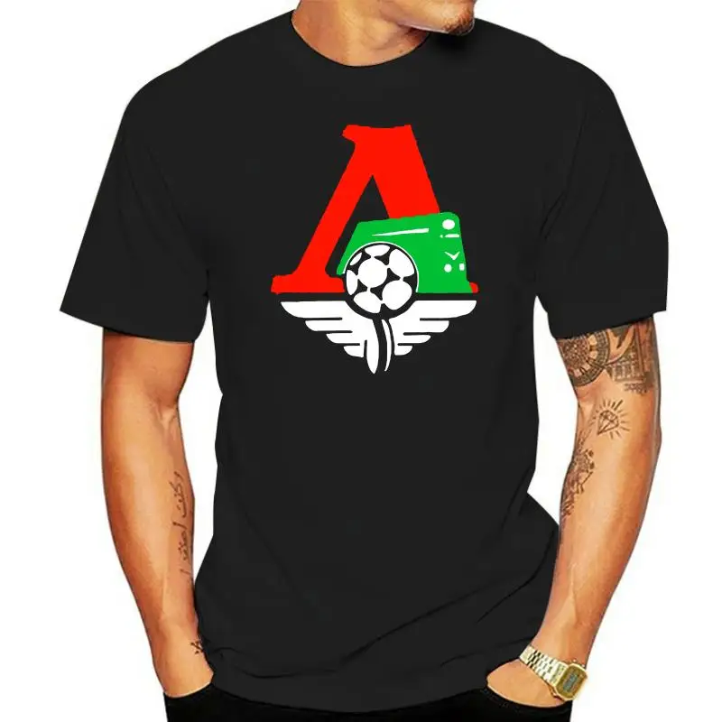 Lokomotiv Moscow T Shirt Top Lycra Summer Men T Shirt High Quality Black Men T-Shirt Cotton Plus Size 5xl Topic