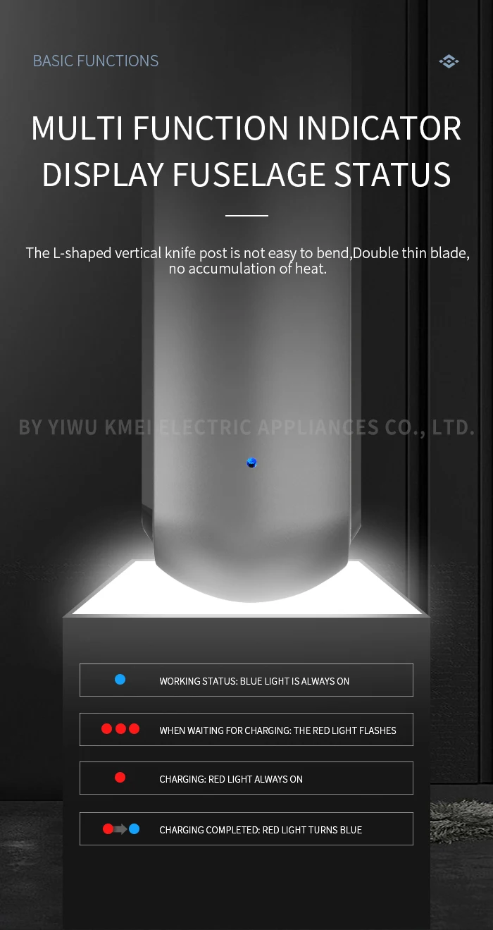 Kemei Haarschneidemaschine Km-2299 Km-1757 Km-TX10 Haarschneidemaschine Lokale Kühlung Professionelle Haarschneidemaschine 0 mm Haarschneidemaschine Set – Detail 17